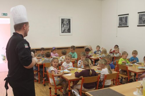 Návštěva pana kuchaře Miroslava Rýznara - specialisty na zdravou výživu 26  