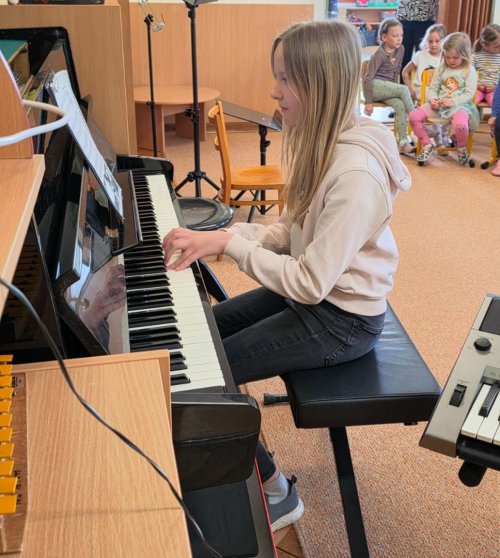 KONCERT ŽÁKŮ A UČITELŮ ZUŠ BORŠICE V MATEŘSKÉ ŠKOLE 17  